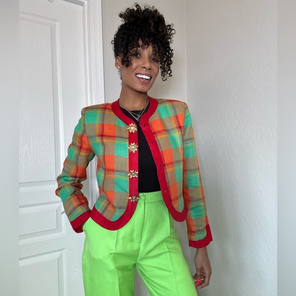 The Linda Lewis Collection Vintage Blazer - Picture 3 of 11